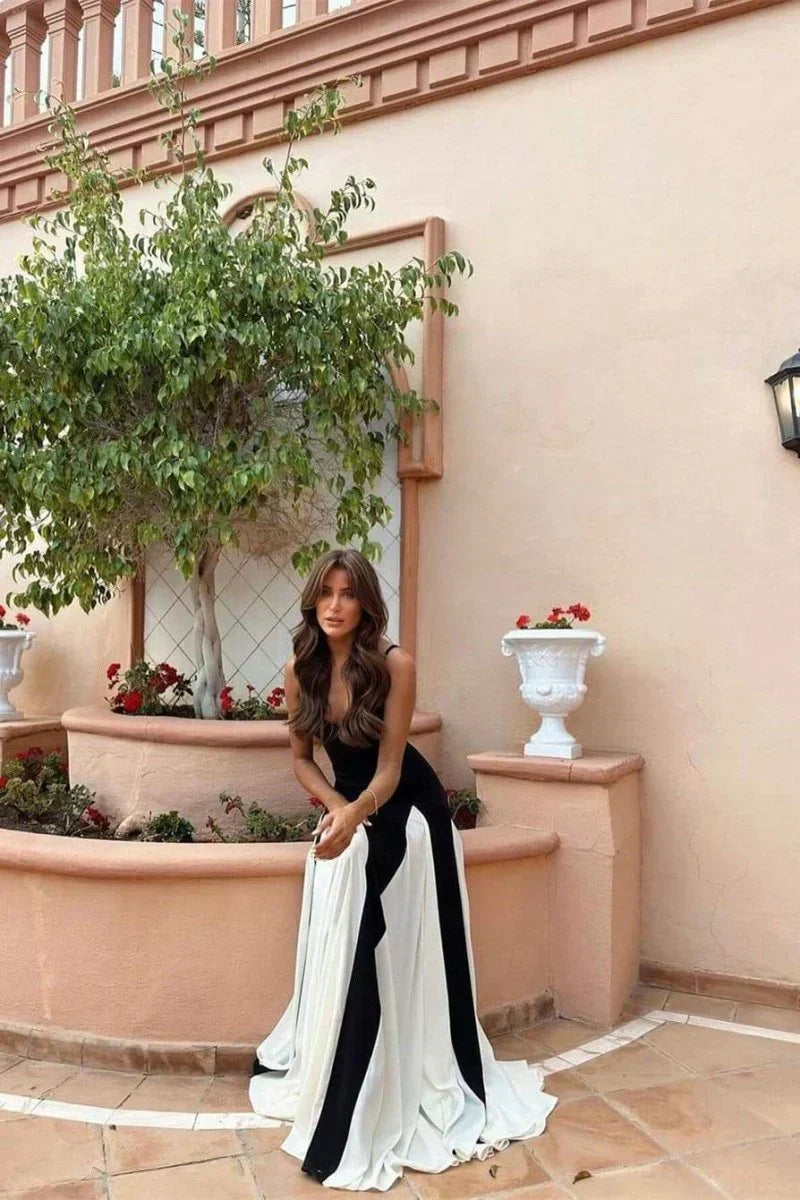 Isabella Panelled Tulle A line Slip Maxi Dress - View 3