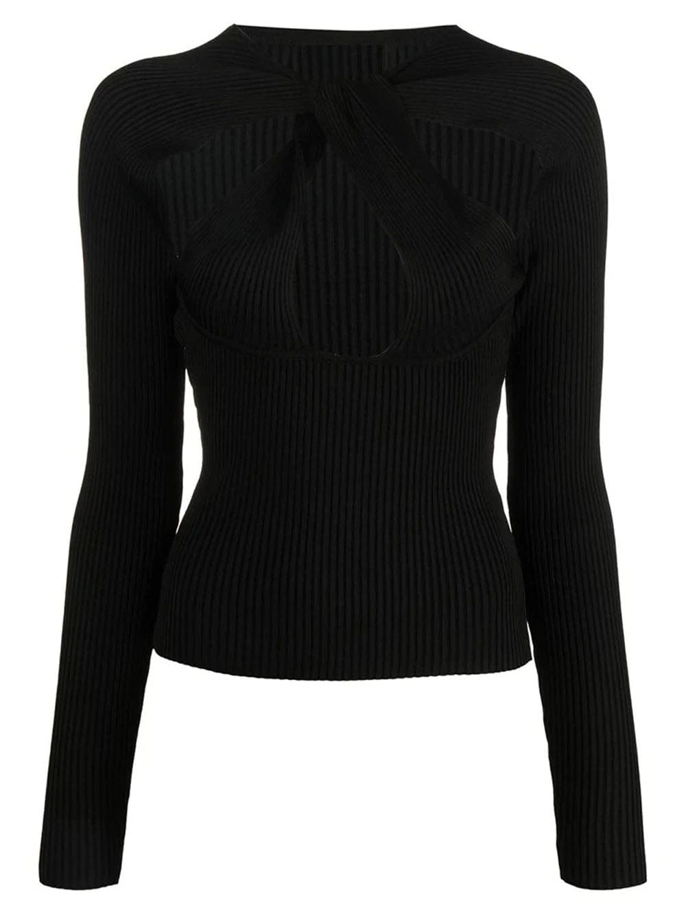 Hollow Out Pullover - Fashionpara