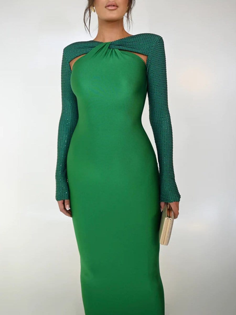 Hadassah Hollow Out Maxi Dress - Fashion Pov