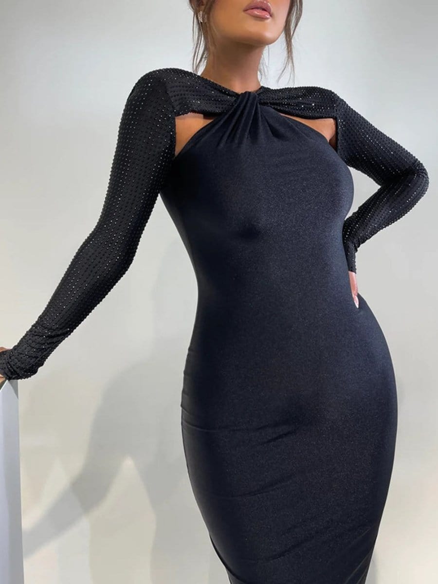 Hadassah Hollow Out Maxi Dress - Fashion Pov