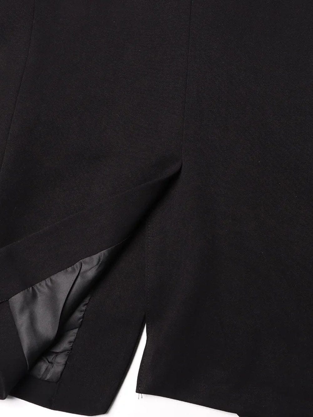 Hollow Out Blazer - Fashionpara