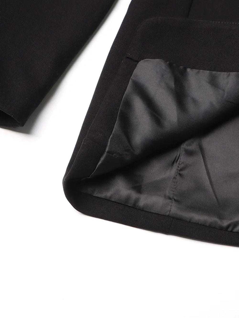 Hollow Out Blazer - Fashionpara