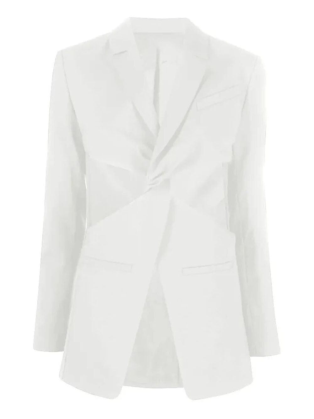 Hollow Out Blazer - Fashionpara