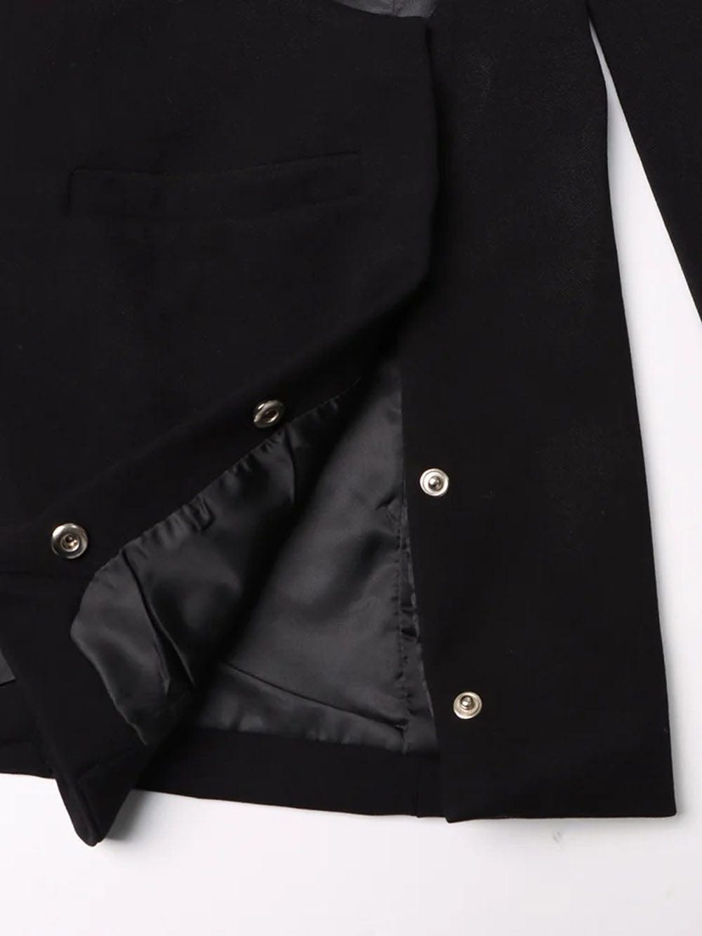 Hollow Out Blazer - Fashionpara