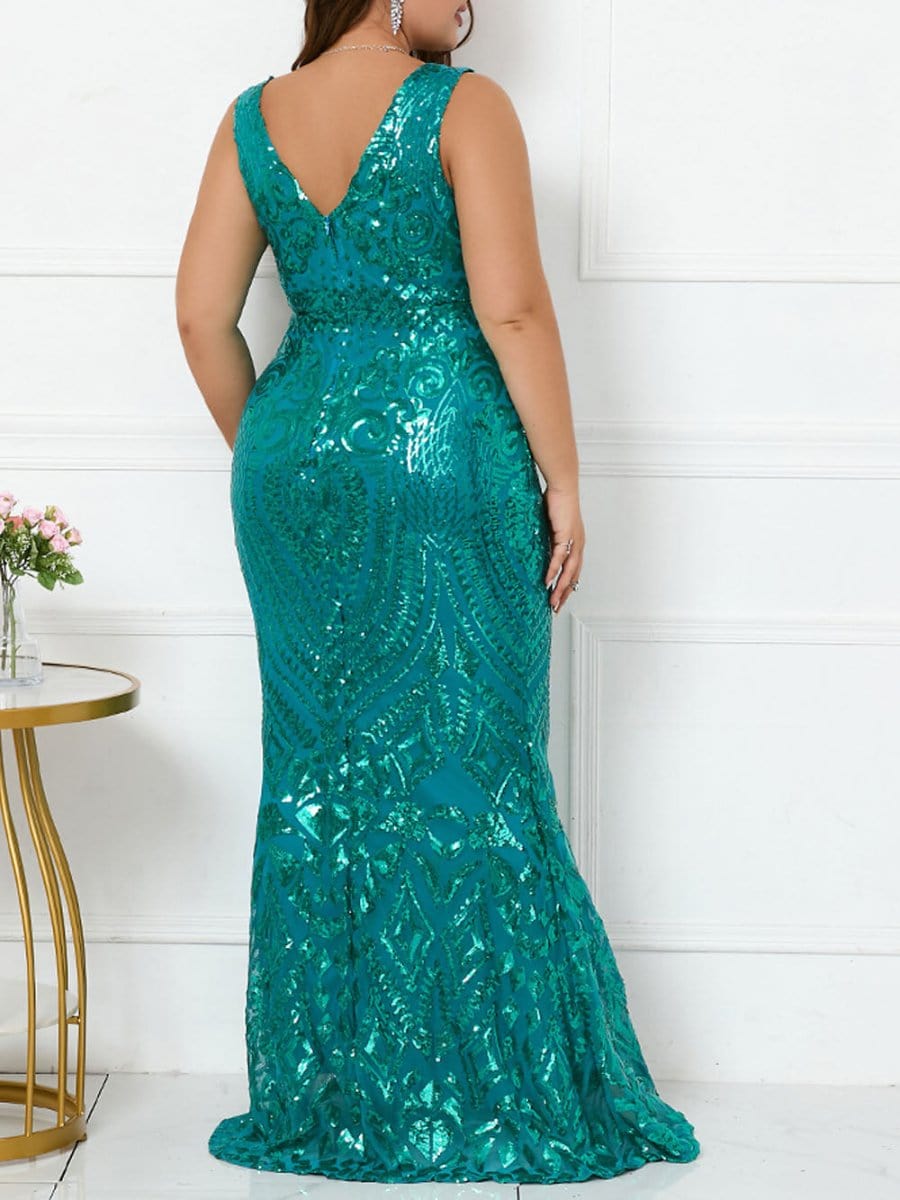 Sequin Maxi Dress - Fashionpara