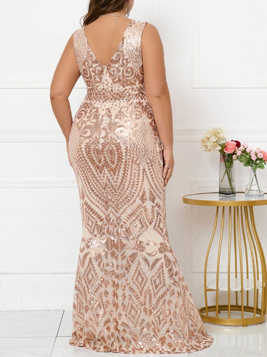 Sequin Maxi Dress - Fashionpara