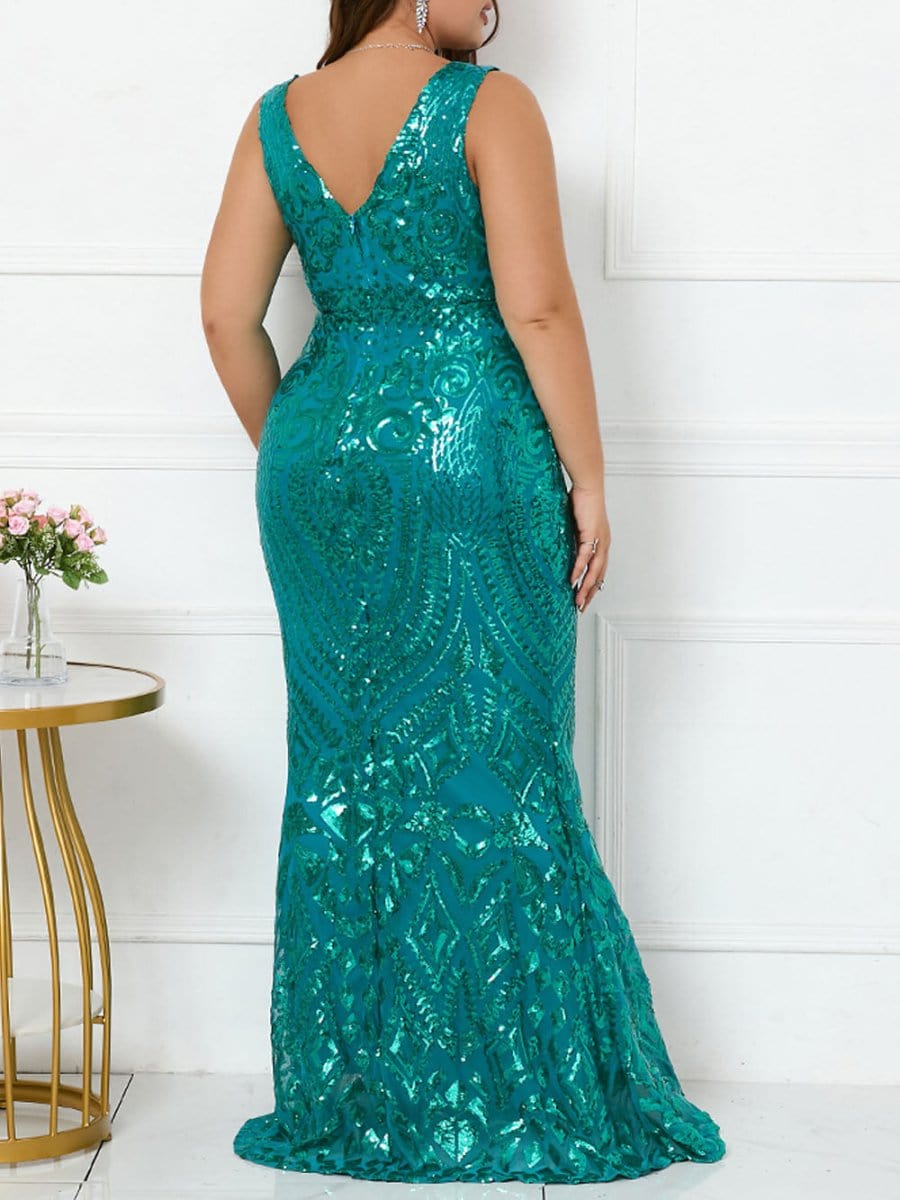 Sequin Maxi Dress - Fashionpara