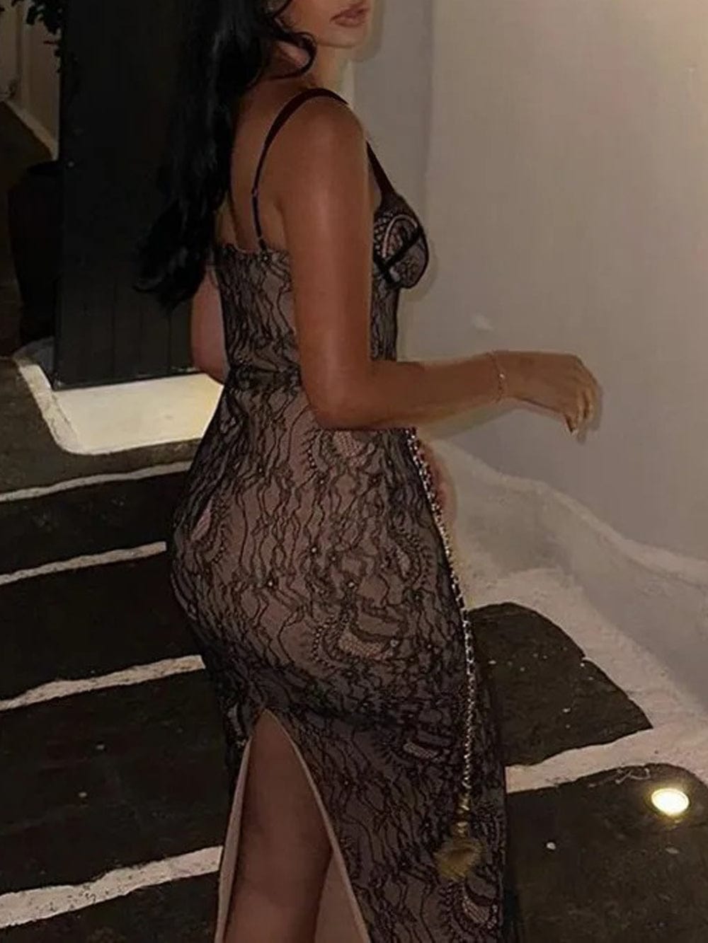 Backless Bodycon Maxi - Fashionpara