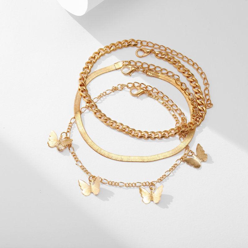 KittenAlarm - Harper Gold Chain Anklet