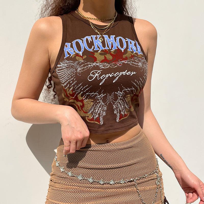 KittenAlarm - Haven Printed Tank Top