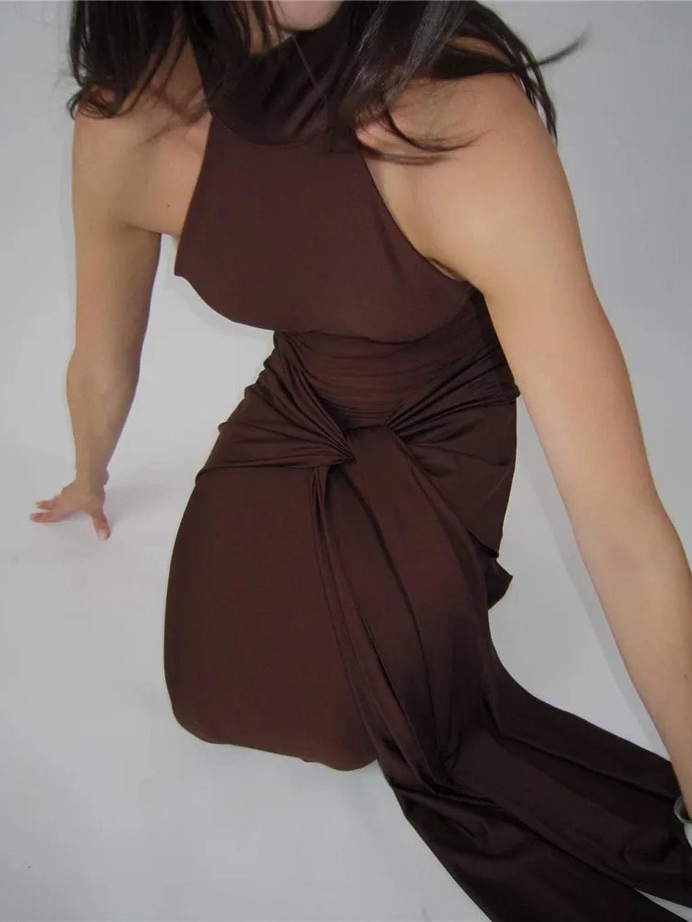 Backless Bodycon Maxi - Fashionpara