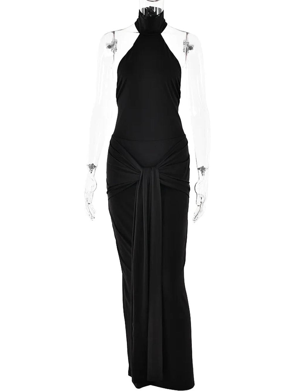 Backless Bodycon Maxi - Fashionpara