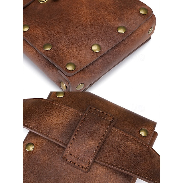 Faux with Leather Western Bag Bohemian Waist