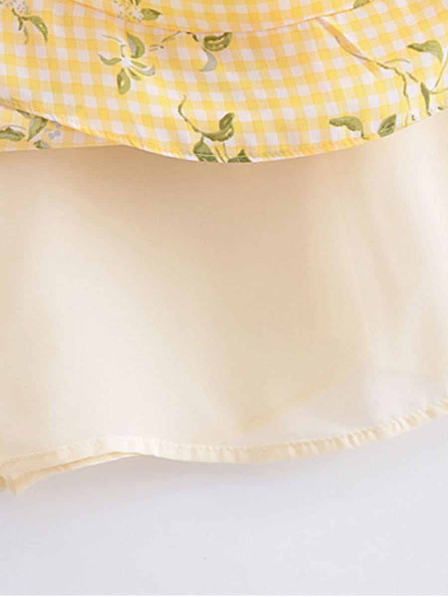 Ruffles Mini Dress - Fashionpara