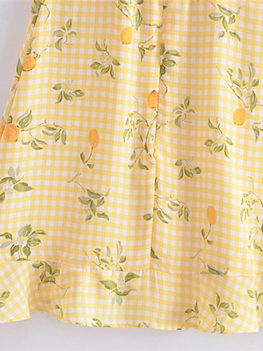 Ruffles Mini Dress - Fashionpara