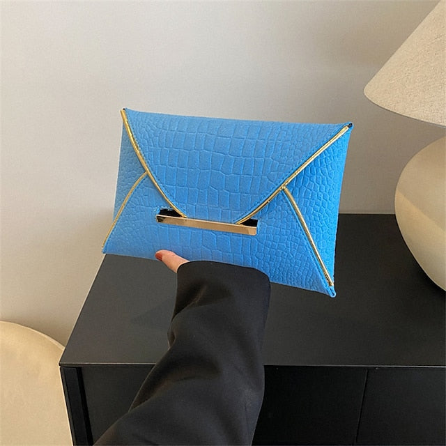 Bags Leather Clutch PU for Bridal Evening