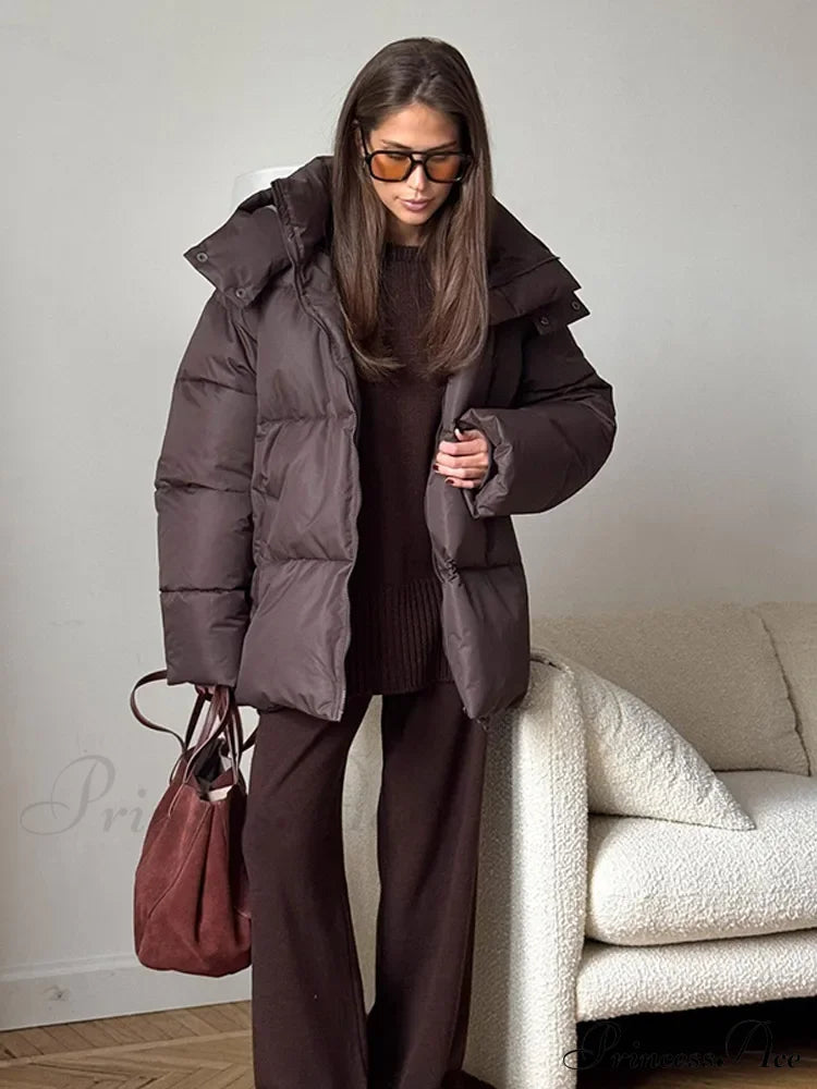 Hooded Cotton Quilting Coat