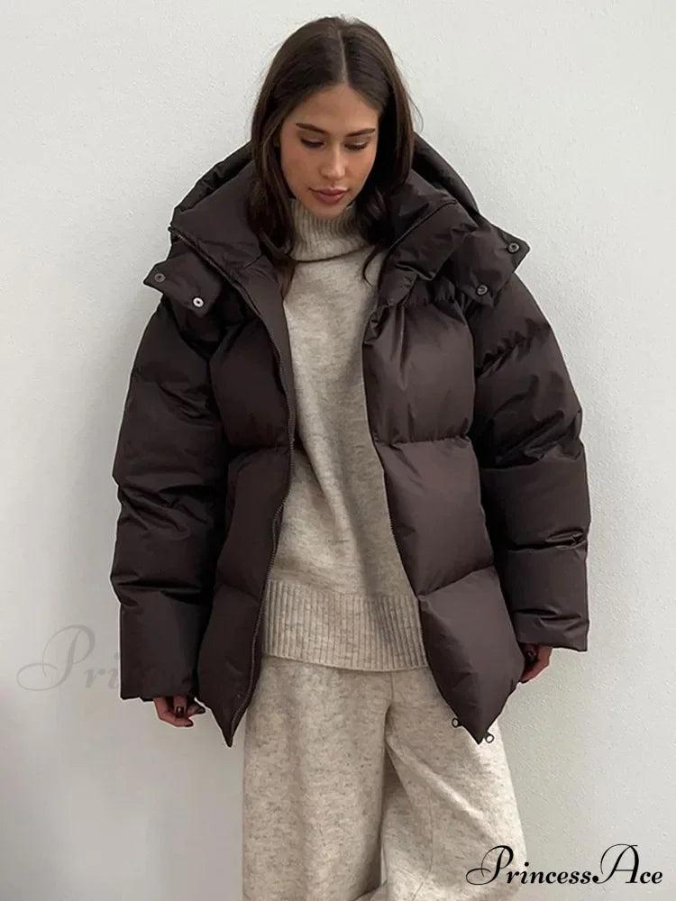 Hooded Cotton Quilting Coat