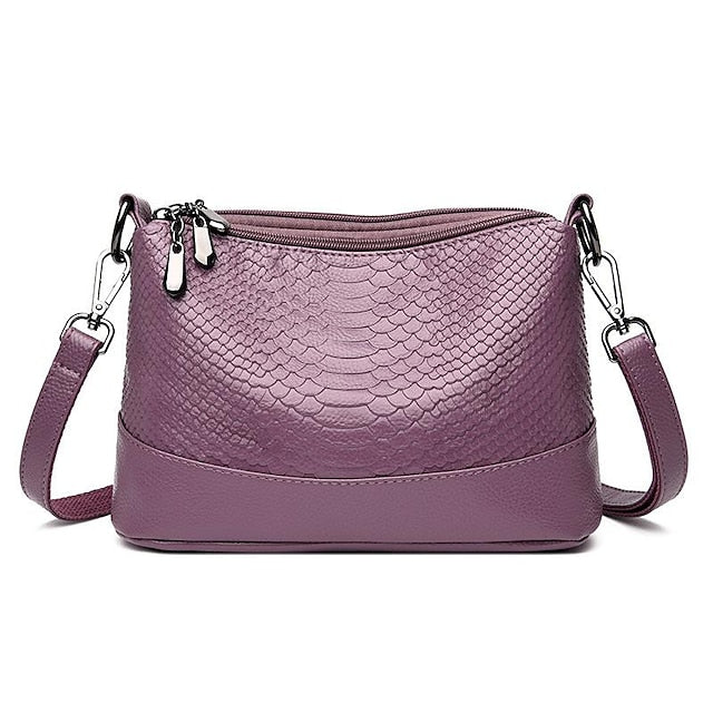Leather Hobo Crossbody Bag Shoulder PU