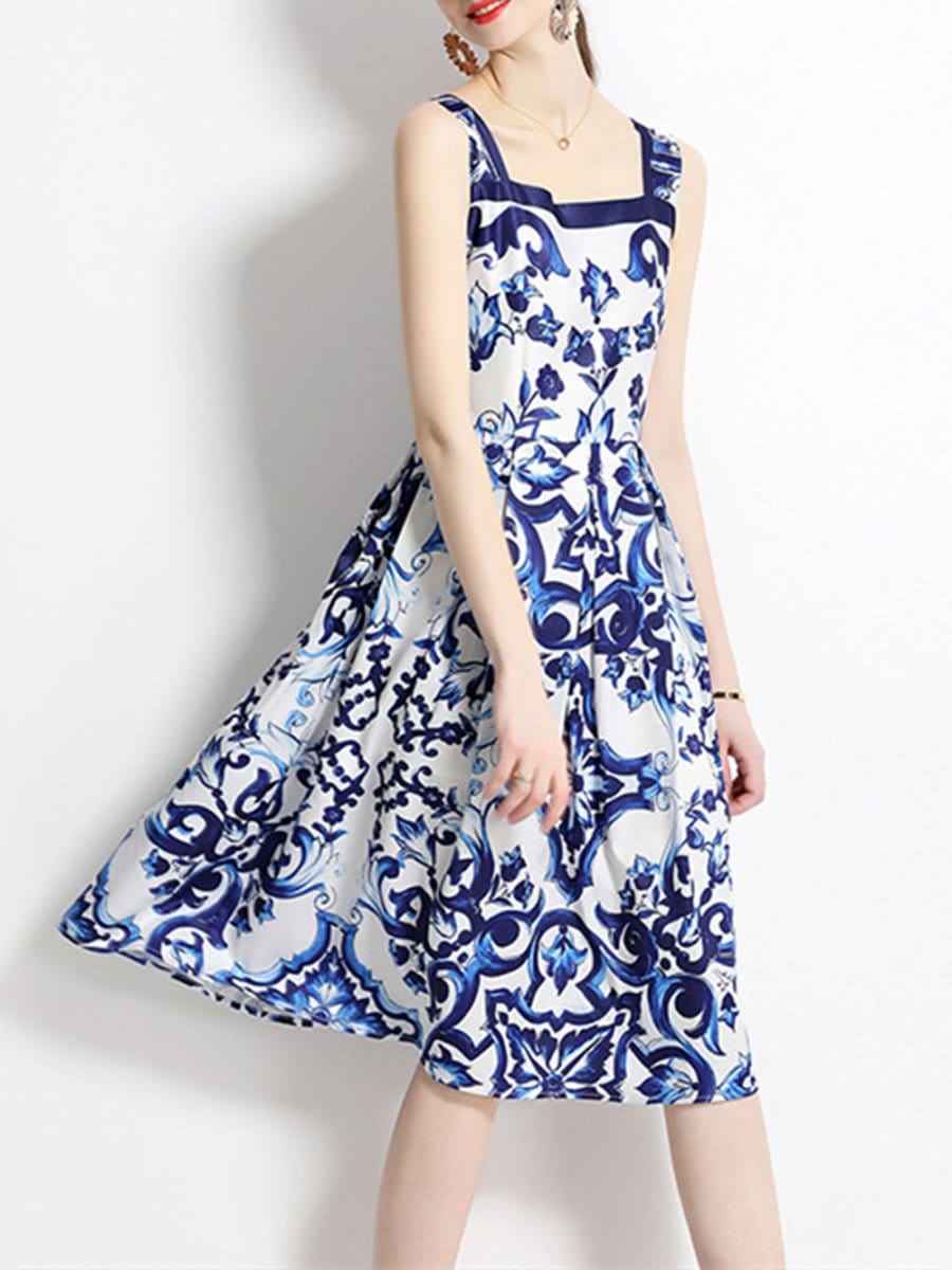 Backless Midi Dress - Fashionpara