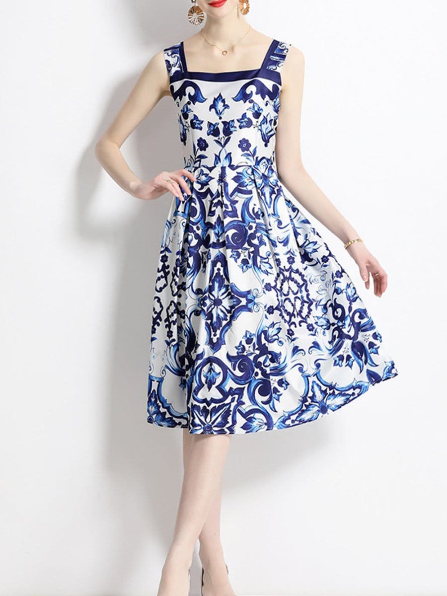 Backless Midi Dress - Fashionpara