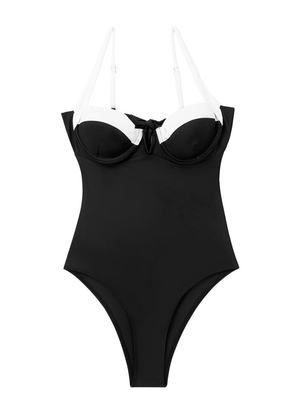 Women's New One-piece Swimsuit Slim High Stretch Swimsuit - Fashionpara