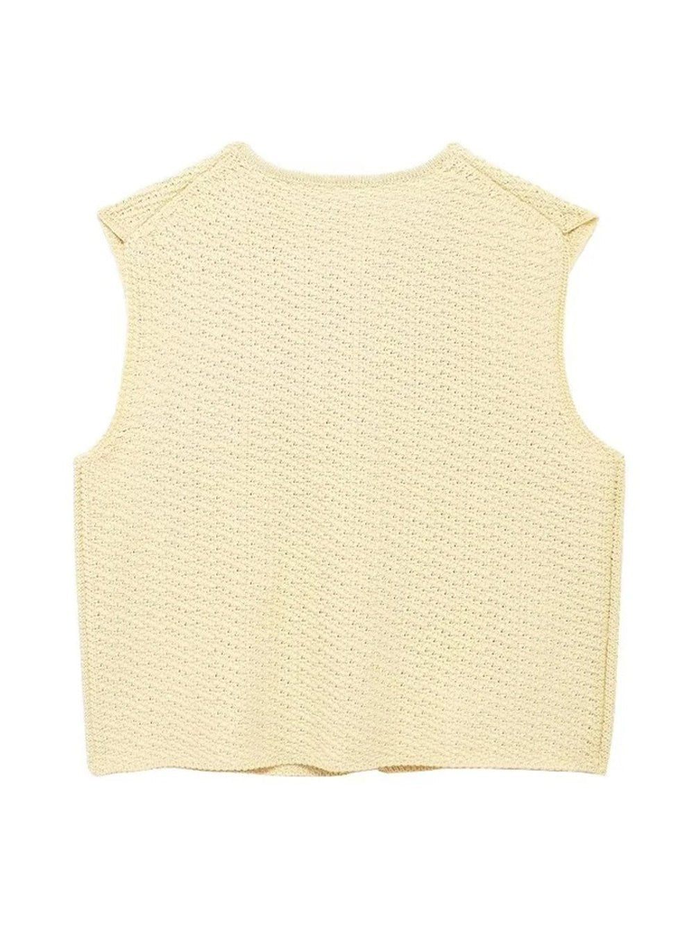 Sleeveless Sweater - Fashionpara