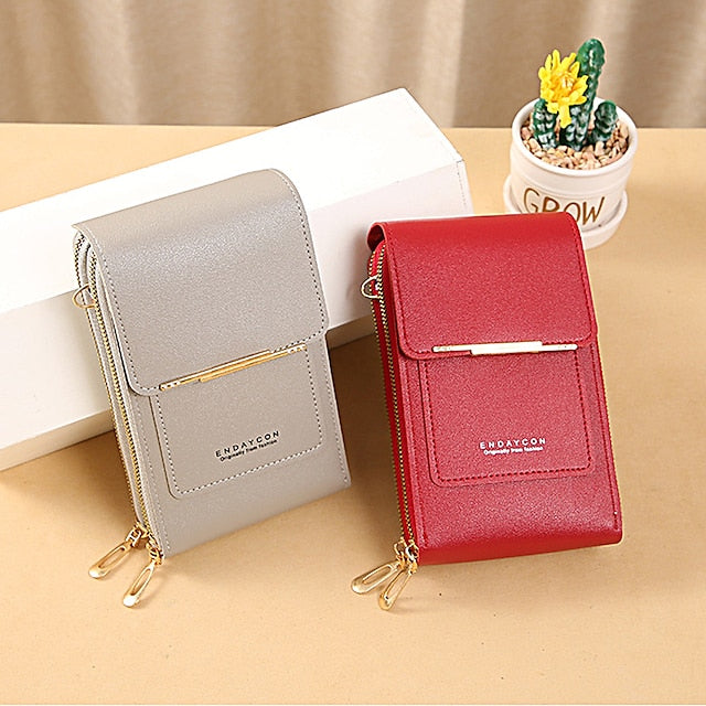 Phone Mobile Bag Crossbody Wallet Purse Coin