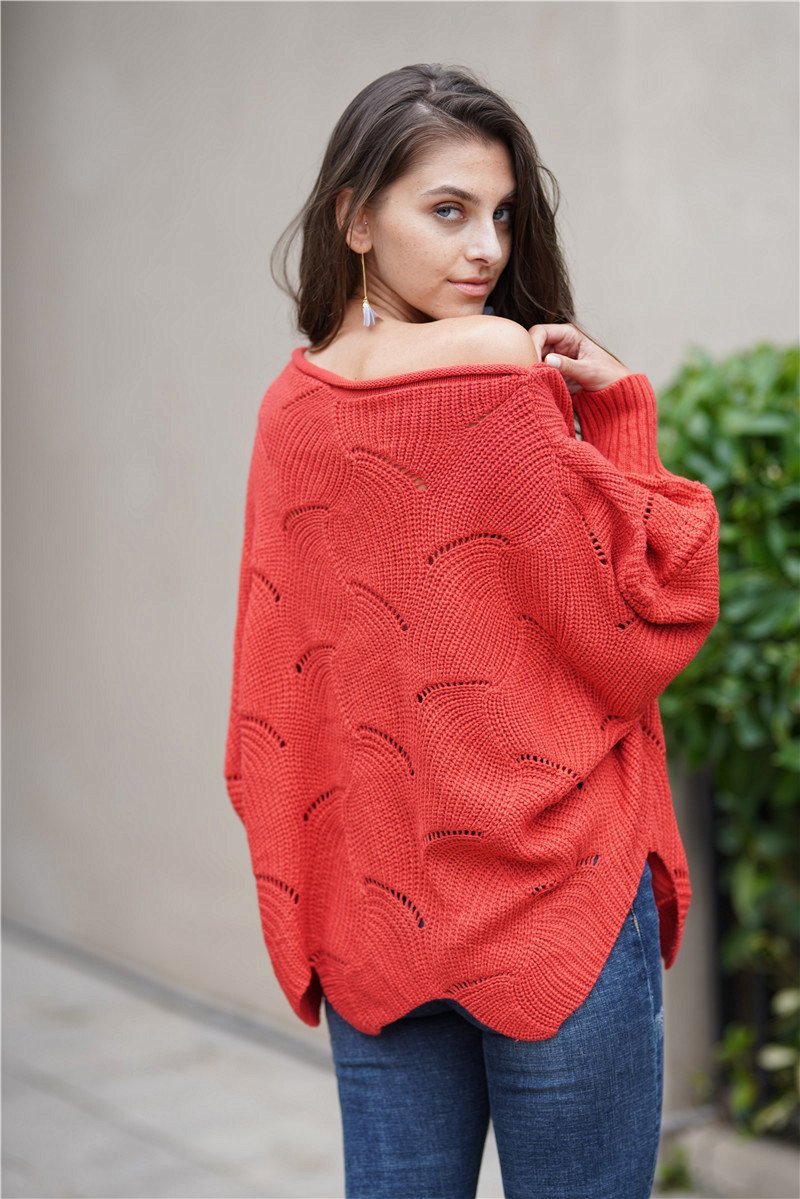 RadyRin It All Works Out Knit Sweater in Elegant Green