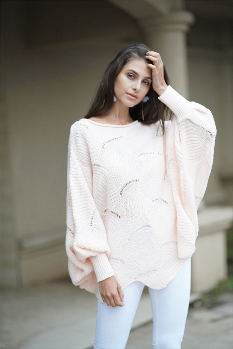 RadyRin It All Works Out Khaki Knit Sweater for Comfort