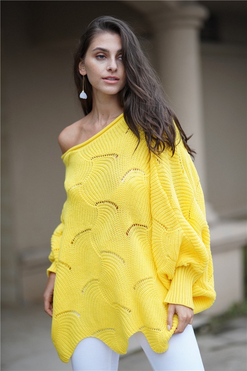 RadyRin It All Works Out Khaki Knit Sweater for Comfort