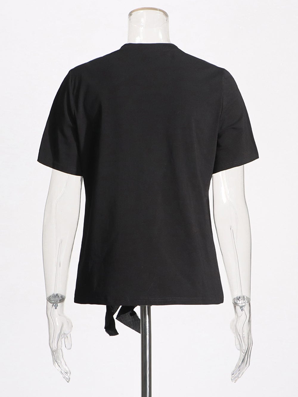 Appliques Folds Top - Fashionpara