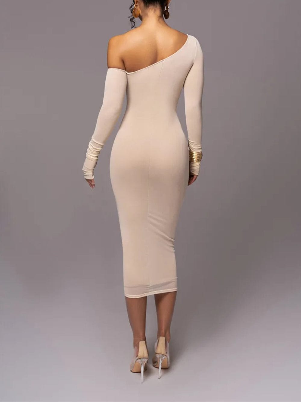 Backless Bodycon Midi - Fashionpara