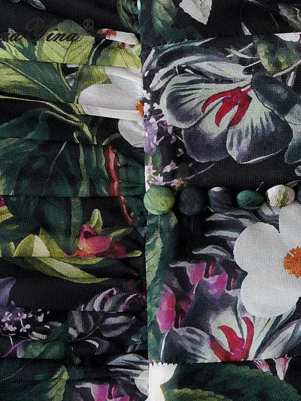 Ruffle Midi Dress - Fashionpara