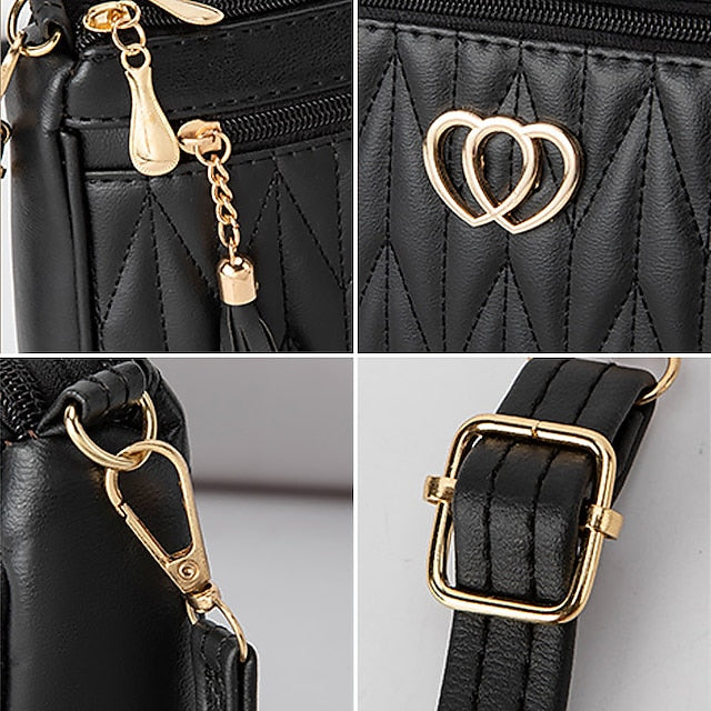 Shoulder Crossbody PU Bag Leather Hobo