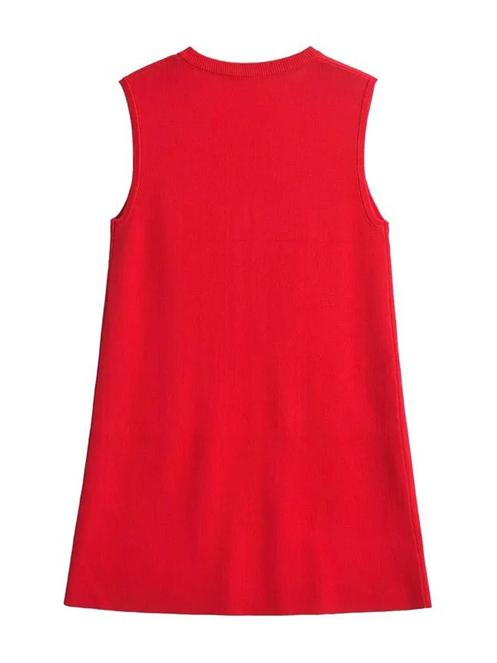 Sleeveless Mini Dress - Fashionpara