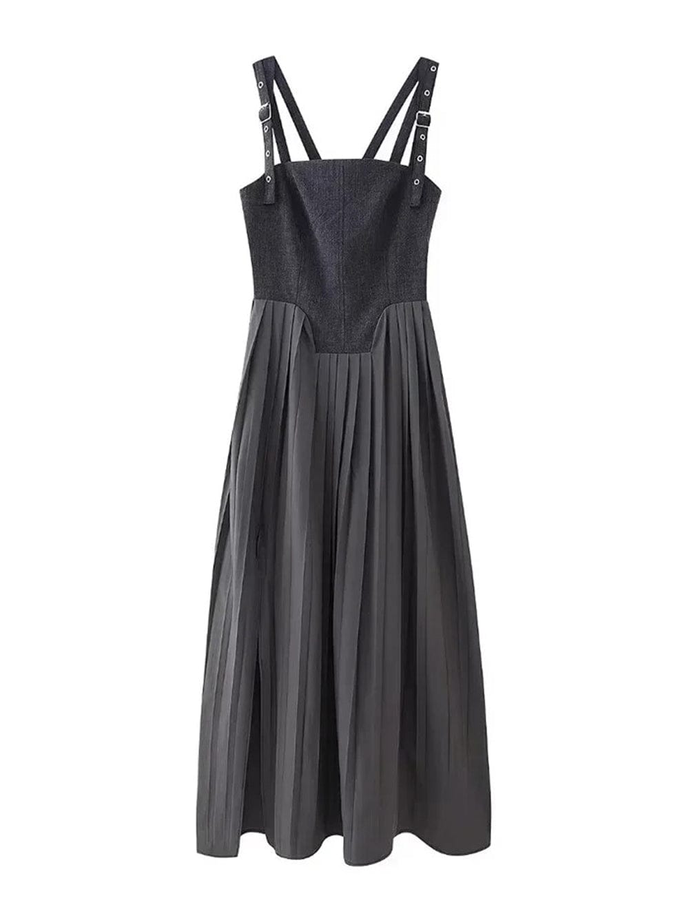 Backless Midi Dress - Fashionpara