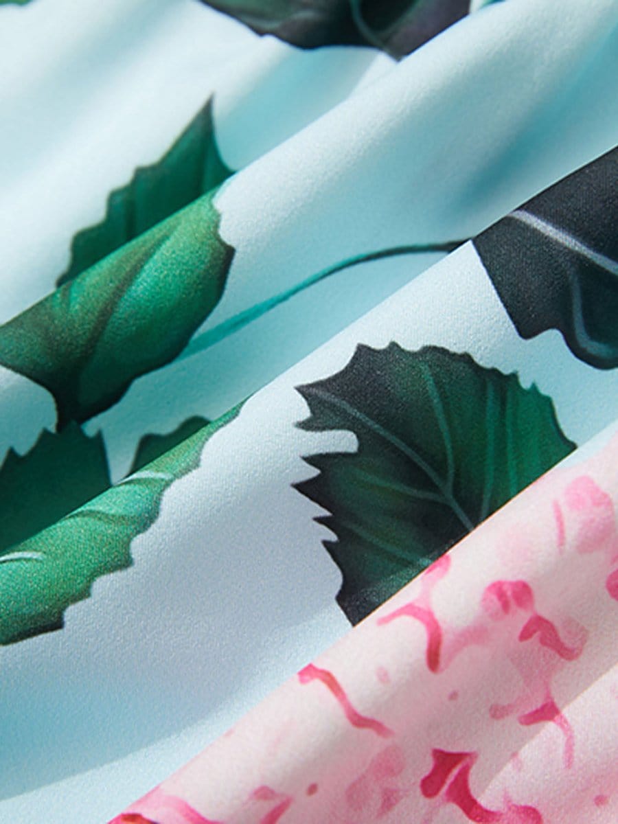 Floral Mini Dress - Fashionpara