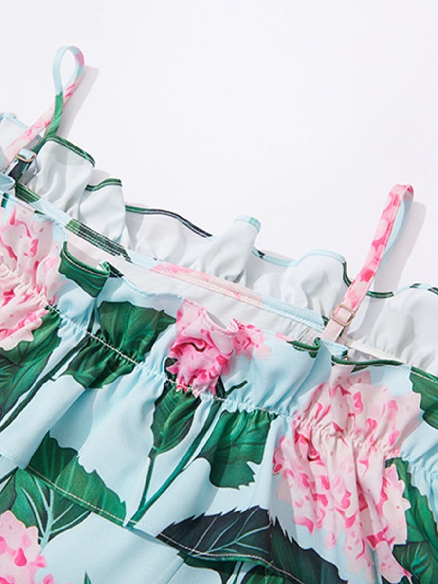 Floral Mini Dress - Fashionpara