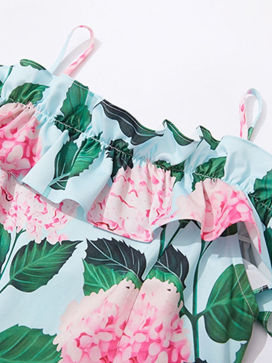 Floral Mini Dress - Fashionpara