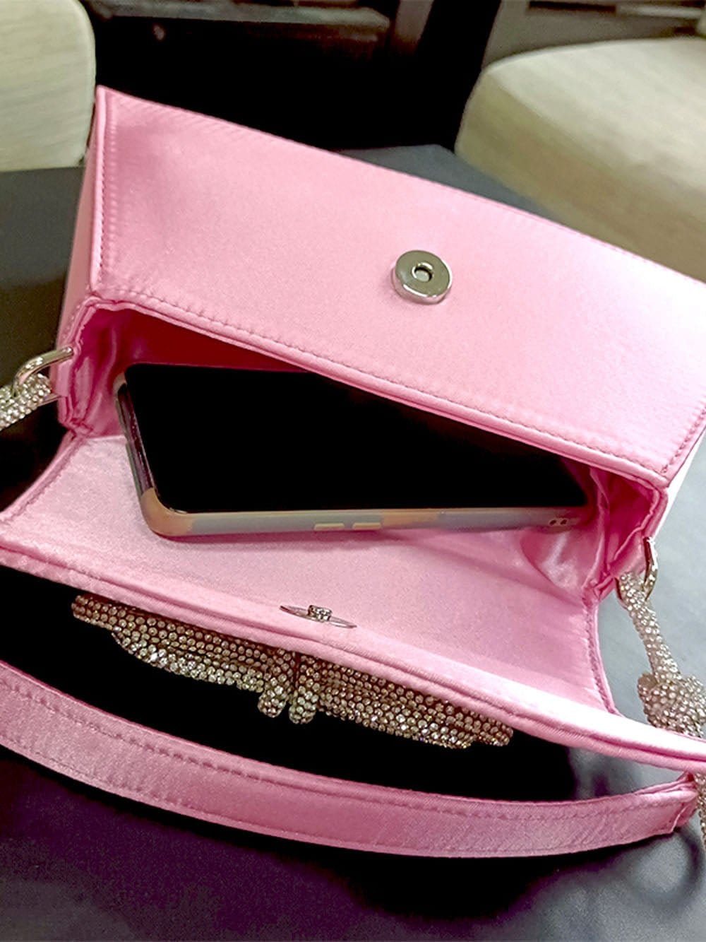 Rhinestone Shoulder Bag
