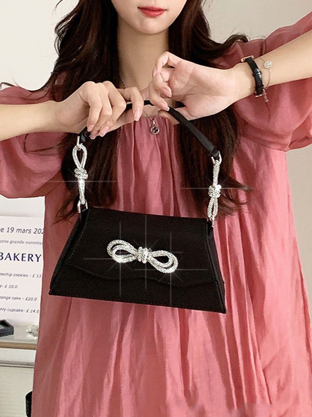 Rhinestone Shoulder Bag