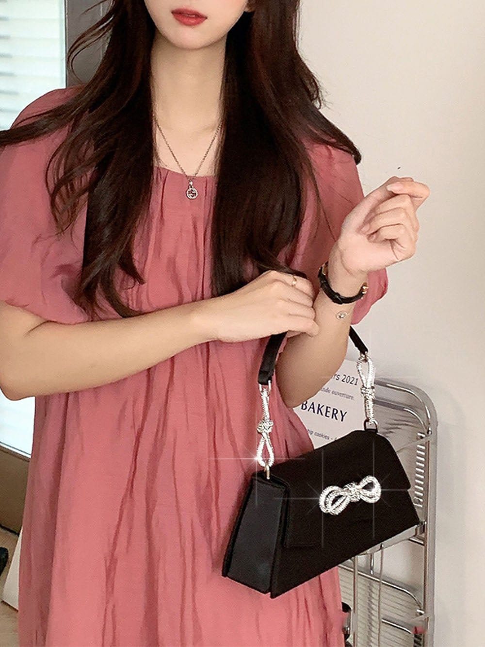 Rhinestone Shoulder Bag