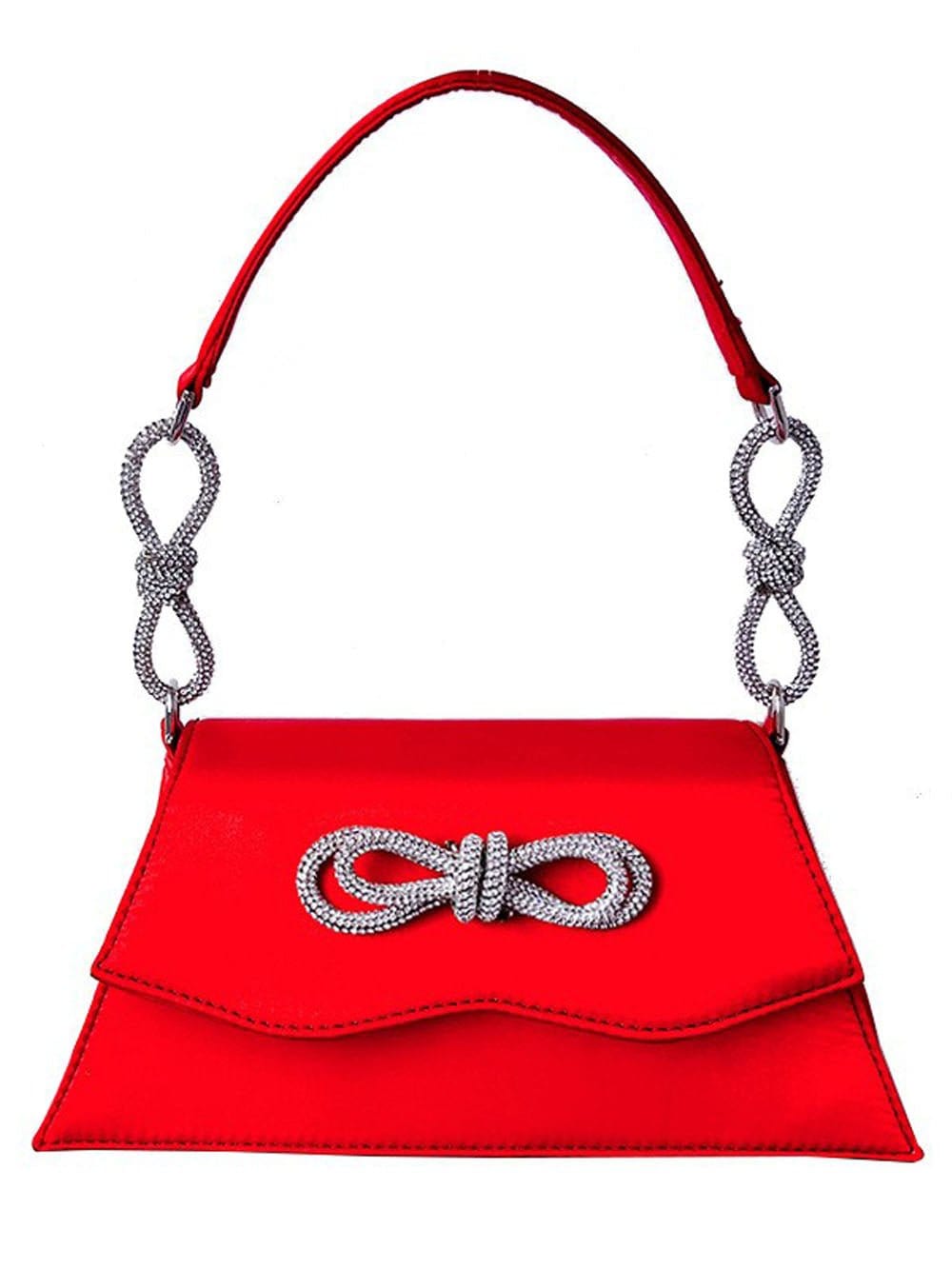 Jesse Rhinestone Shoulder Bag - Fashion Pov