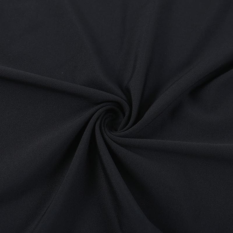 Strapless Flower Applique Ruffle Asymmetric Mini Dress - View 8