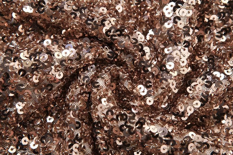Sequin Cowl Neck Bodycon Mini Dress - View 7