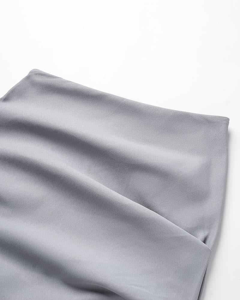 Earthberg Slit Cargo Skirt - Fashionpara