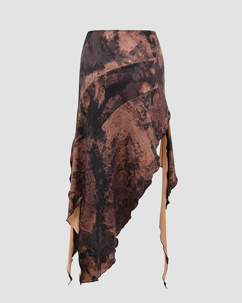 Eridanus Asymmetrical Skirt - Fashionpara
