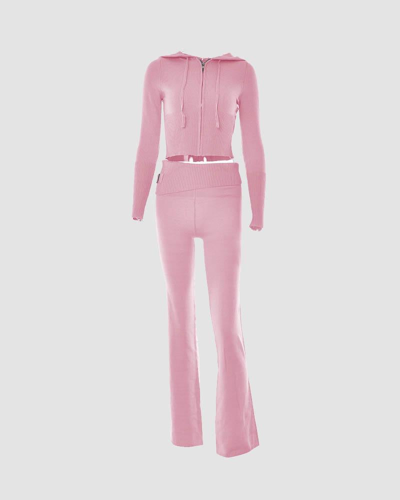 Eulalia Babstock Zip Jacket Coord - Fashionpara