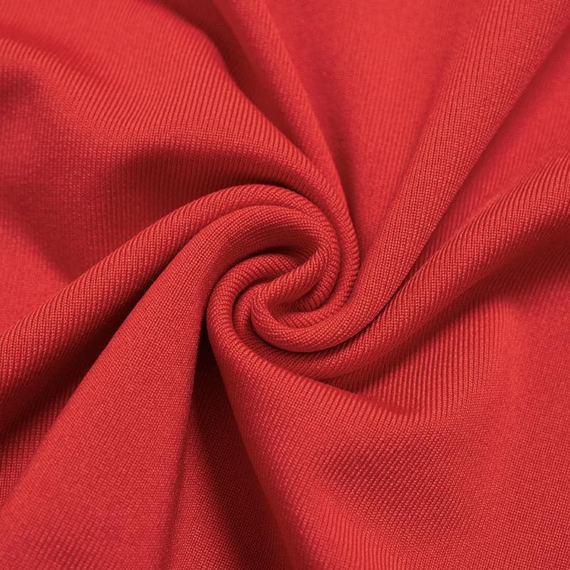 Halter Neck Cut Out 3D Rosette Ruffle Bodycon Mini Dress - View 7